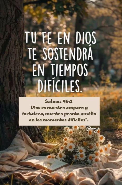 Al vivir momentos difíciles nos sentimos perdidos en el mundo y en la vida, sin saber que hacer ni donde acudir, la buena noticia es que tenemos un gigante poderoso quien es nuestro amparo, fortaleza y auxilio donde la fe me lleva a cerrar los ojos y creer confiadamente que DIOS se encargará y podamos descansar en EL. DIOS les bendiga grandemente 🙏🏼🙏🏼🙏🏼