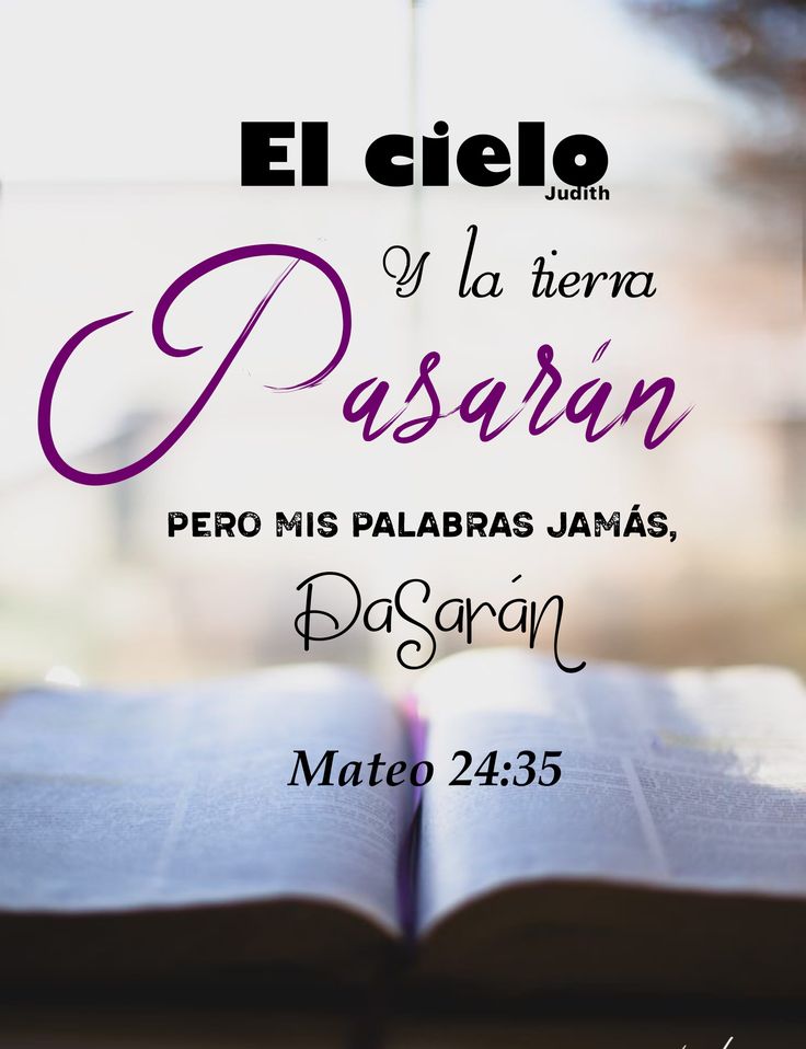 Cristo Jesús dijo todo pasará, más su Palabra quedara por la eternidad. Esto nos enseña que nada es eterno, un día ya no quedará nada debido al pecado, sin embargo, hay una esperanza y es la vida eterna donde juntamente a EL viviremos y serviremos por siempre. Para ello es necesario confesarle, creerle, convertirse y servirle de corazón, así que, la invitación es a no dejar de creer en su Palabra, quien nos lleva a vivir esa maravillosa experiencia y nos hará ver cumplidas sus promesas. Feliz día 🙏🏼🙏🏼🙏🏼