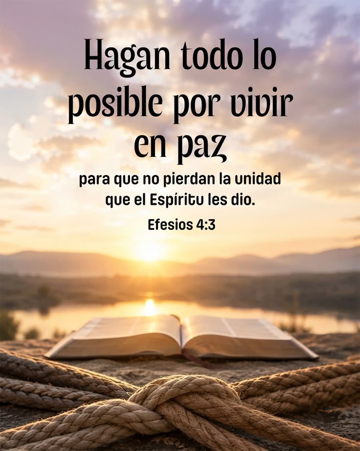 El Espíritu Santo tiene como finalidad de unir, la cual, nos define como un solo cuerpo unido en un solo equipo y un solo espíritu, es de sabios mantener la misma por medio de la sabiduría que nos ha dado DIOS, para que juntos podamos llevar el evangelio a toda criatura y nación siendo verdaderos instrumentos del Señor, preparados para toda buena obra. Feliz día 🙏🏼🙏🏼🙏🏼